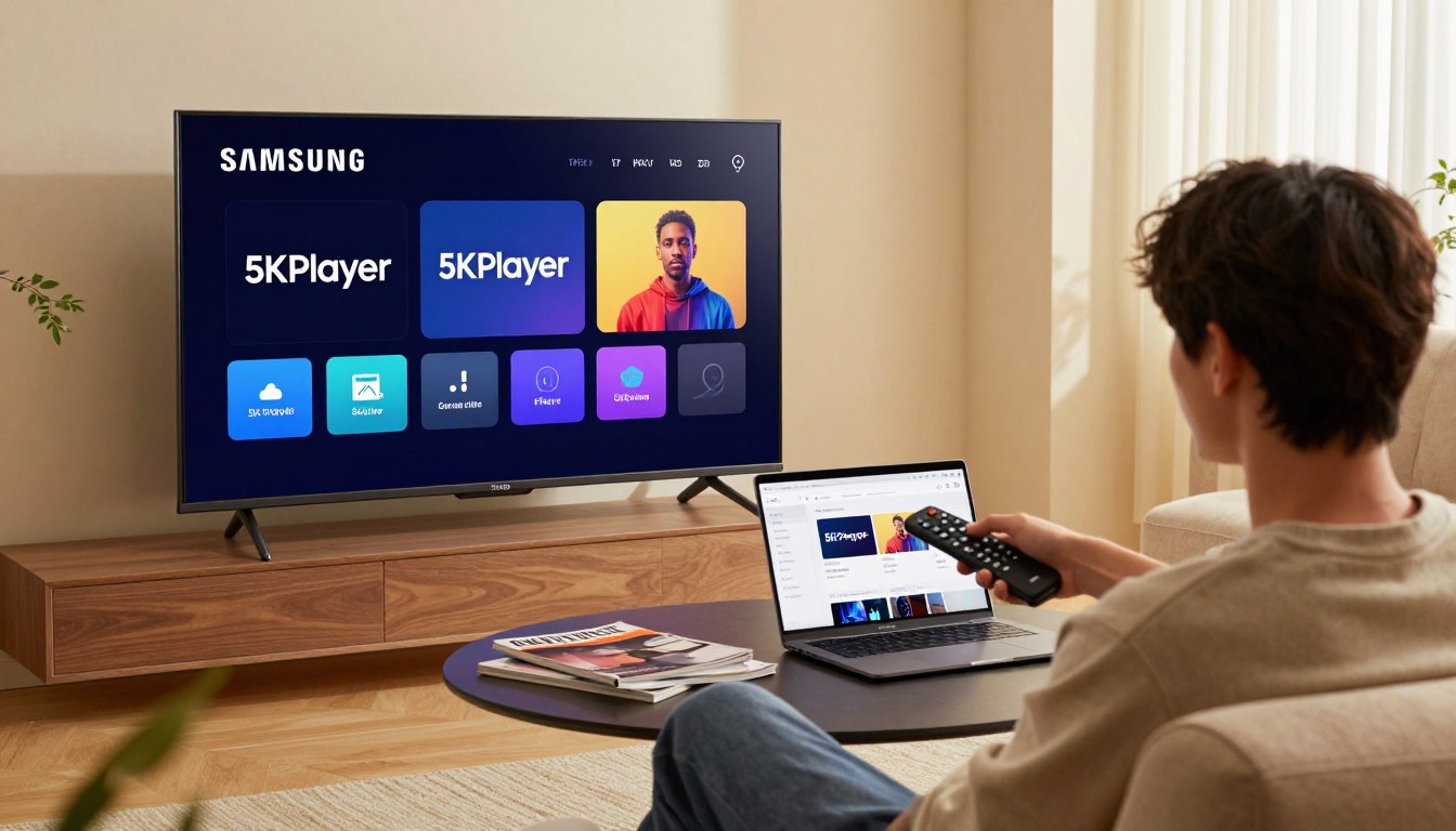 How to install 5KPlayer on samsung smart tv