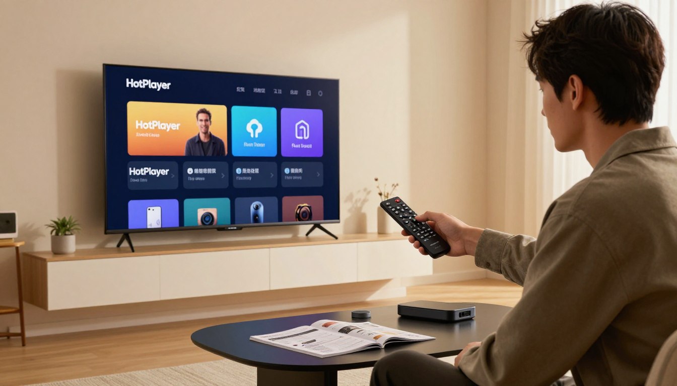 How to install HotPlayer on smart tv