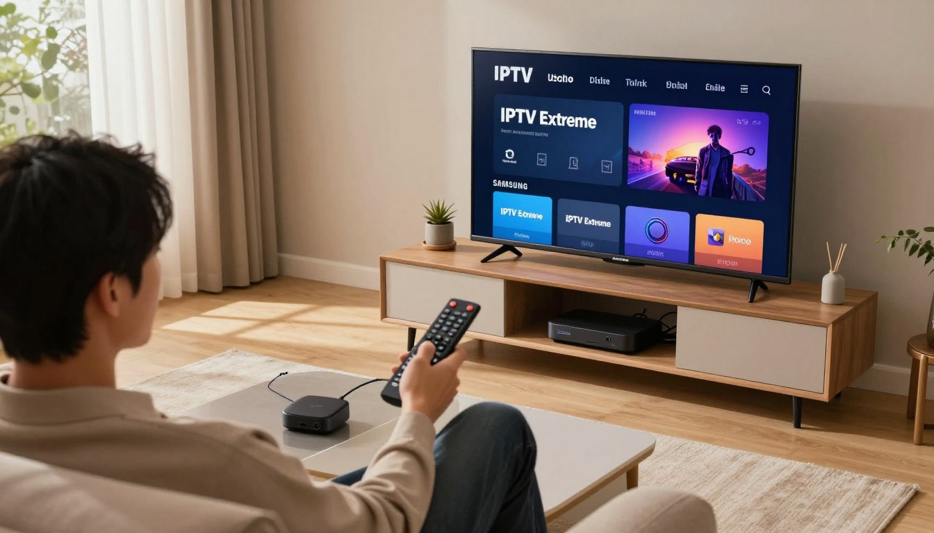How to install IPTV Extreme on samsung smart tv