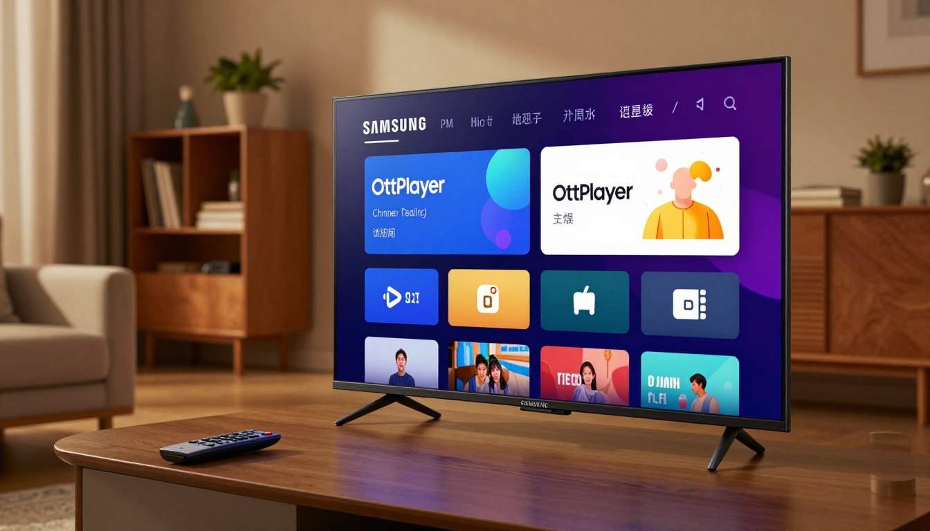 How to install OttPlayer on samsung smart tv