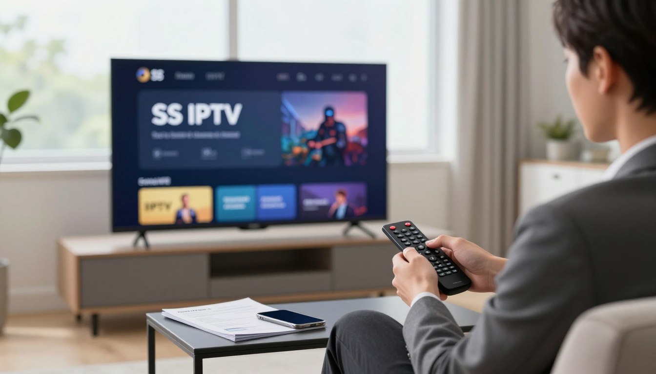 How to install SS IPTV on smart tv