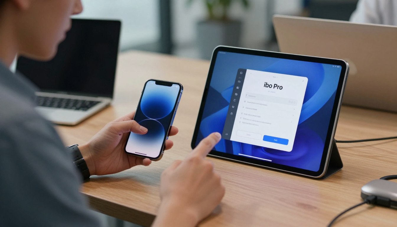 How to install ibo pro on ios/iPhone/ iPad