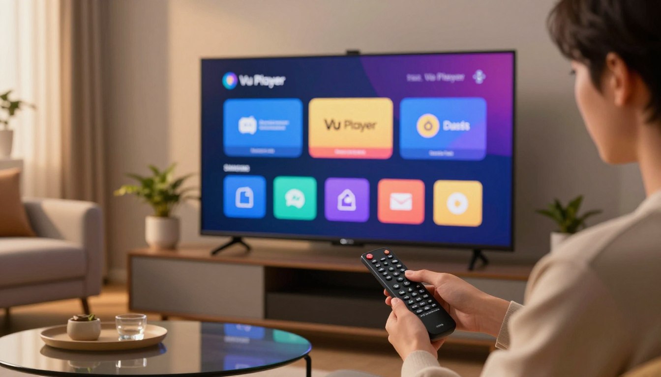 How to install vu player on samsung smart tv